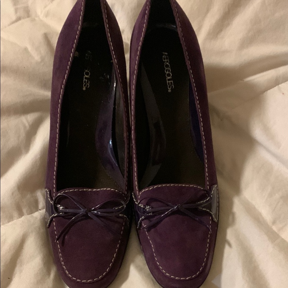 Aerosoles Women's Purple 2 1/2” heels